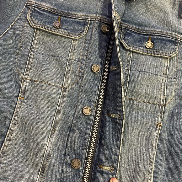 Zadig & Voltaire Star Strass Denim Jacket- S,M - Picture 4 of 14